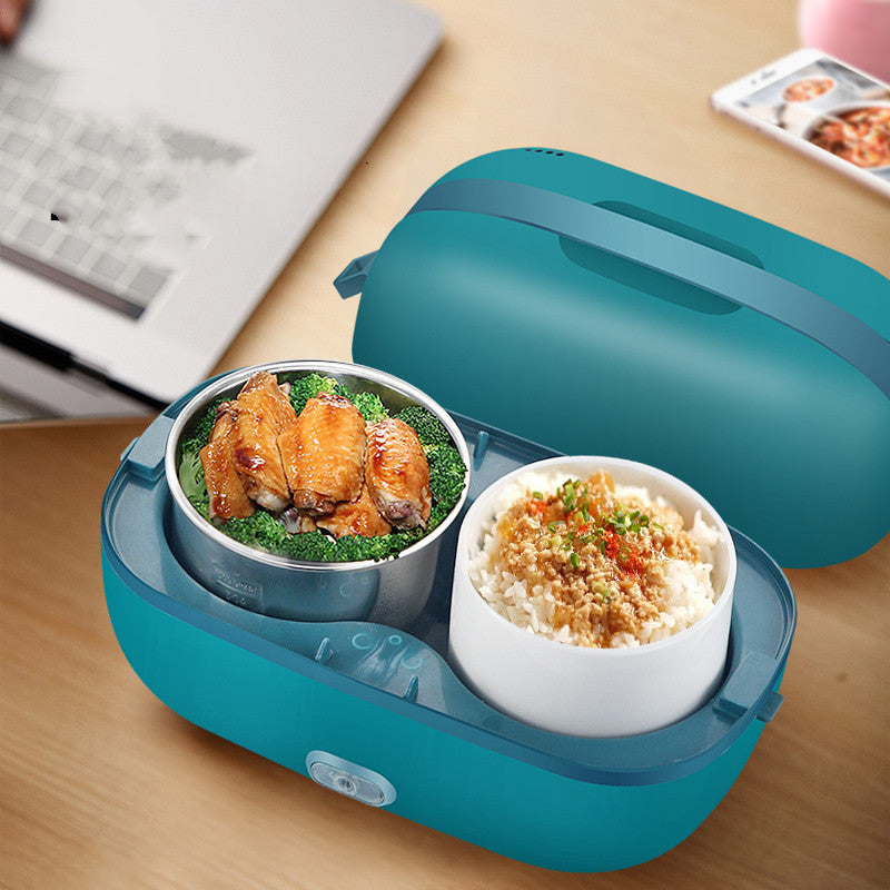 Portable Heated Lunch Box - Heat & Go